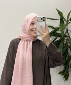 Pamuk Ayrobin Jakar Şal Zincir Desen