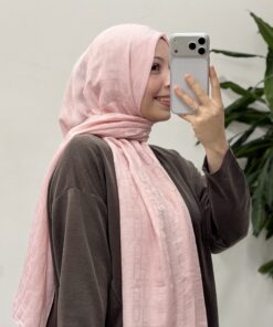 Alternative view of Pamuk Ayrobin Jakar Şal Zincir Desen