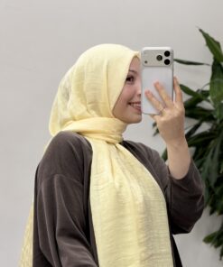 Alternative view of Pamuk Ayrobin Jakar Şal Zincir Desen
